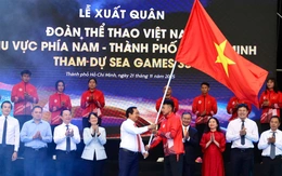 Đoàn thể thao TP.HCM và khu vực phía Nam xuất quân SEA Games 33