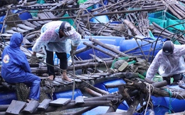 Lũ dữ xô lồng bè, cá chết la liệt, người dân Xuân Cảnh thiệt hại nặng nề