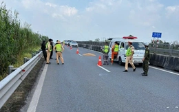 Phát hiện thi thể người nước ngoài trên mặt đường cao tốc Trung Lương - Mỹ Thuận