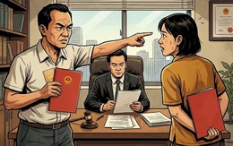 Chủ nhà đem sổ hồng đi cầm rồi làm sổ mới, chủ tiệm cầm đồ kiện được không?