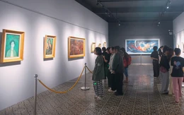 Ra mắt 42 tranh quý của Lê Phổ, Vũ Cao Đàm, Tạ Tỵ... hồi hương từ Pháp qua trưng bày 'Trở về'