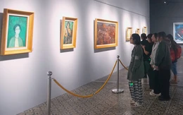Ra mắt 42 tranh quý của Lê Phổ, Vũ Cao Đàm, Tạ Tỵ... hồi hương từ Pháp qua trưng bày 'Trở về'