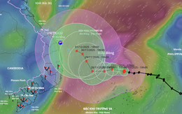 Bão số 15 có thể gây mưa vừa, mưa to ở Đà Nẵng đến Lâm Đồng, nguy cơ ngập lụt, sạt lở