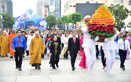 Đại biểu đại hội Mặt trận Tổ quốc Việt Nam TP.HCM tham dự nhiều hoạt động ý nghĩa