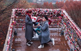 Cầu thủ vừa quỳ gối cầu hôn MC Mù Tạt là ai?