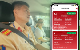 Cách nhận bằng lái xe điện tử sau 2 giờ thi sát hạch