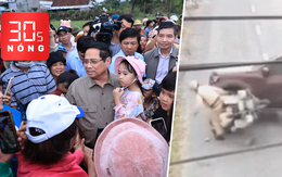 Bản tin 30s Nóng: Thủ tướng thăm vùng lũ Hòa Thịnh và Tây Hòa; Tạm giữ tài xế tông ngã CSGT