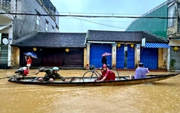 Lũ trên sông Bồ ở Huế lần thứ 3 vượt mốc lịch sử trong 1 tuần