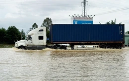 Quốc lộ 1 qua Đà Nẵng bị ngập, nhiều xã miền núi bị sạt lở, chia cắt đường