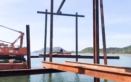 Ép cọc thép ở Hà Tiên làm mất điện diện rộng ở đặc khu Phú Quốc