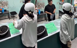 Chủ quán trà sữa đứng hình với vị 'thượng đế' cợt nhã