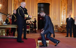 Beckham chính thức được phong tước Hiệp sĩ