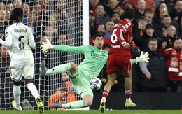 Courtois hóa ‘người nhện’, Real Madrid vẫn gục ngã trước Liverpool
