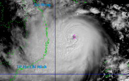 Bão Kalmaegi mạnh lên cấp 15, khi đổ bộ có thể gió mạnh tới cấp 13, giật cấp 15-16