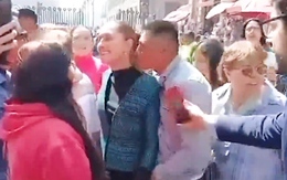 Nữ Tổng thống Mexico bị người đàn ông say xỉn quấy rối trên đường phố thủ đô