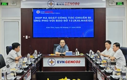 EVNGENCO2 kích hoạt các kịch bản ứng phó bão số 13