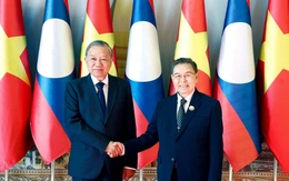 Tổng Bí thư Tô Lâm hội kiến Chủ tịch Quốc hội Lào