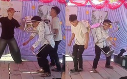 Cười sảng với thanh niên nhảy vũ điệu 'người máy' trong đám cưới