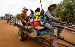 Giao tranh biên giới Thái Lan - Campuchia khiến nửa triệu người phải sơ tán