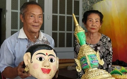 Lão nông Danh Bê trọn đời truyền dạy nghệ thuật Khmer