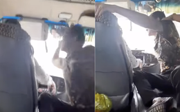 Tài xế xe buýt bị khách hành hung khi xe đang chạy