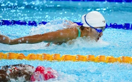 Kình ngư trẻ Việt Nam ngỡ ngàng khi đánh bại siêu sao từng giành 20 HCV SEA Games