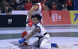Tung đòn gối phạm luật vào võ sĩ Việt Nam, VĐV Thái Lan vẫn giành chiến thắng
