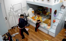 Đề phòng mẹ cho ăn roi, bé trai mặc 6 cái quần để đỡ đau