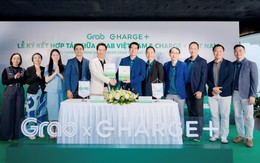 Grab Việt Nam và Charge+ hợp tác phát triển mạng lưới trạm sạc