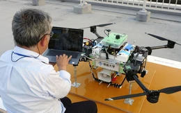 Nhật Bản dùng drone báo động sơ tán mưa lũ, sóng thần