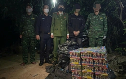 Chở nửa tấn pháo hoa qua biên giới, bị bắt giữ khi chưa kịp tiêu thụ