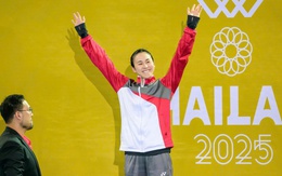 Kình ngư Singapore Quah Ting Wen lập kỷ lục huy chương SEA Games