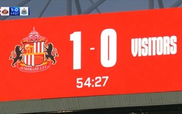 Sunderland ‘xóa tên’ Newcastle trong trận đấu Ngoại hạng Anh