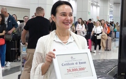 Phú Quốc chào đón du khách quốc tế thứ 20 triệu đến Việt Nam