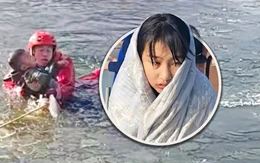 Bé gái 13 tuổi liều mình lao ra hồ băng cứu người, nói dối với bố quần áo ướt là do xe tưới nước