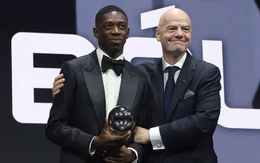 Sau Quả bóng vàng, Dembele giành luôn FIFA The Best