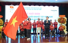 Phó thủ tướng Mai Văn Chính dự lễ xuất quân của đoàn Việt Nam dự ASEAN Para Games 13