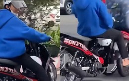 Chàng trai gặp nạn vì chạy xe máy kiểu 'cà chớn'