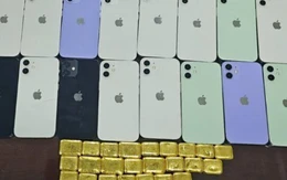 Mang 24 thỏi vàng, 32 iPhone qua sân bay Cam Ranh nhưng không khai báo hải quan