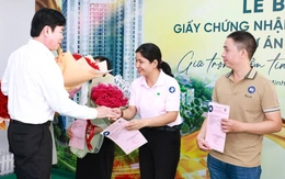 Cấp sổ hồng cho gần 900 căn nhà ở xã hội Tân Đông Hiệp, TP.HCM