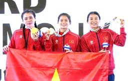 Ba chị em ruột ở Huế làm điều lịch sử ở môn vật SEA Games 33
