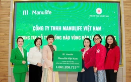 Manulife chung tay hơn 1 tỉ đồng, hỗ trợ đồng bào miền Trung - Tây Nguyên khắc phục sau đợt bão lũ