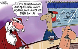 Ông già Noel lại… đau đầu!
