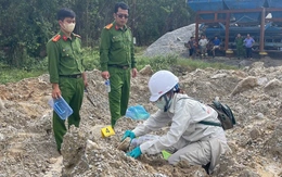 Phát hiện doanh nghiệp đổ hơn 700 tấn chất thải ra môi trường ở Quảng Ngãi