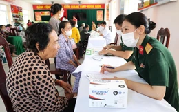 INSEE tổ chức khám bệnh và cấp phát thuốc miễn phí tại xã Kiên Lương