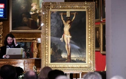 Bức tranh Chúa Jesus trên thập giá thất lạc 4 thế kỷ được đấu giá 2,7 triệu USD