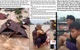 Hình ảnh giả và những bẫy cảm xúc mùa lũ