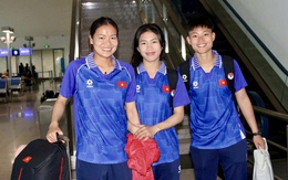 Dậy từ 4h20, tuyển nữ Việt Nam sang Thái Lan dự SEA Games 33