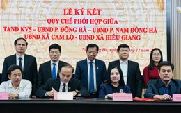 Thẩm phán làm việc trực tiếp với cán bộ xã, phường để giải quyết án