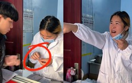 Y tá cạn lời với thanh niên sợ kim tiêm